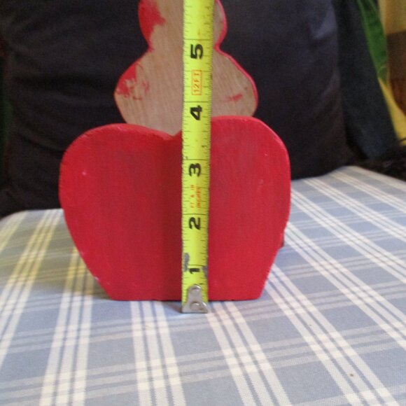 FINAL SALE! VTG Hand painted Black Americana Napkin Holder/Letter Holder - Picture 10 of 10